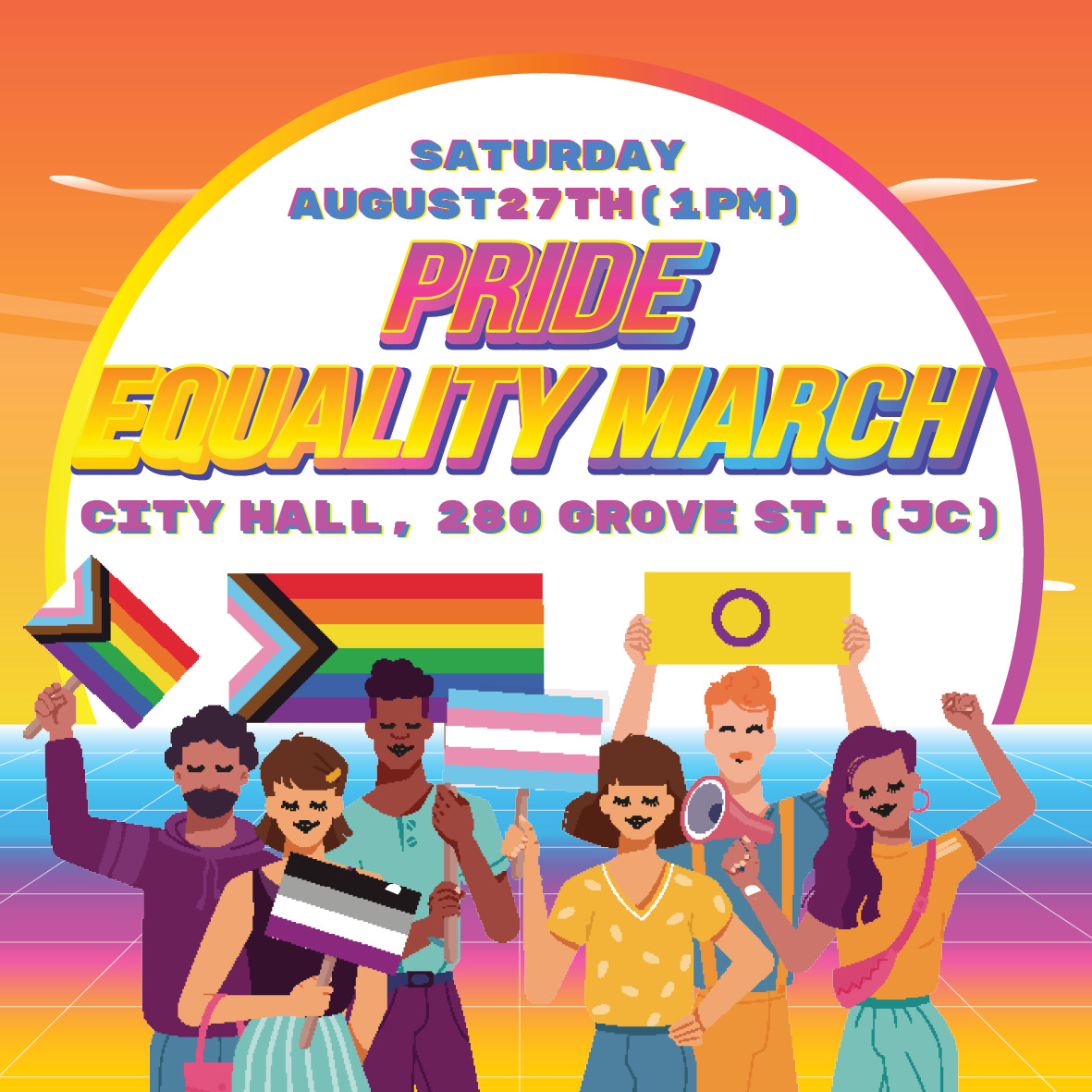 lotteri Citere mover Pride Equality March - Jersey City LGBTQ+ Pride Festival